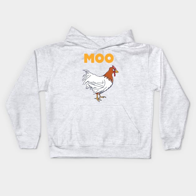 MOO Kids Hoodie by MAS Design Co